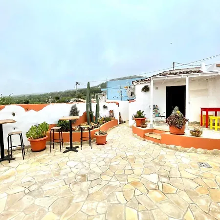 Venkovský dům Apartamento Las Castillo con BBQ y solárium compartido y estupenda vista en Garachico